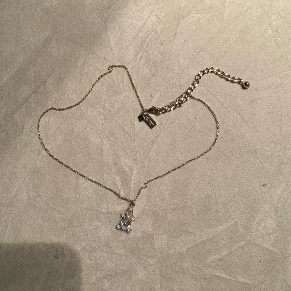Kate spade lucky turtle necklace